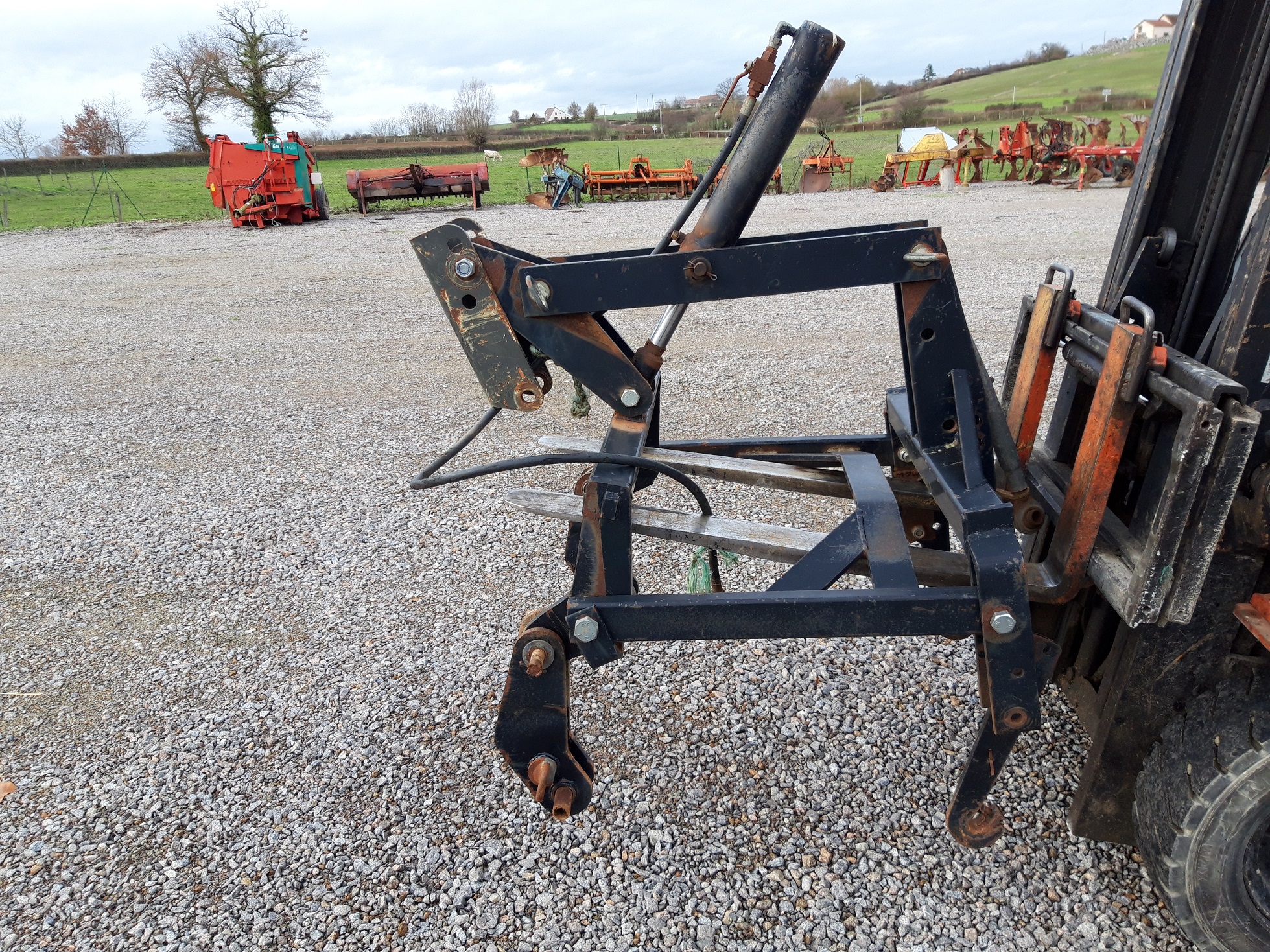 Herse Rotative 3m Avec Porte à Couteaux En Kit - Modèle Réduit UniversMini Models à L'échelle 1/32 - Neuf